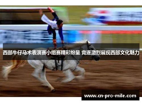 西部牛仔马术表演赛小组赛精彩纷呈 竞逐激烈展现西部文化魅力