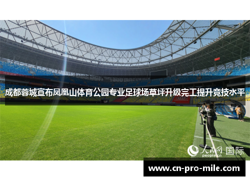 成都蓉城宣布凤凰山体育公园专业足球场草坪升级完工提升竞技水平