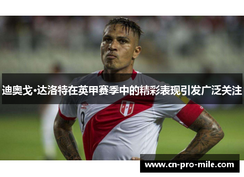 迪奥戈·达洛特在英甲赛季中的精彩表现引发广泛关注